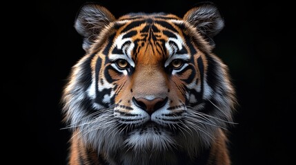 tiger isolated on transparent background