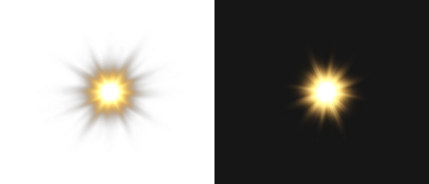Png Light with Sun Glare. Overlay sun, Sunrays, and Glare in PNG Format. Gold Flare and Glare. PNG sun isolated on transparent background. Stock royalty free.