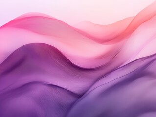 Obraz premium Abstract Pink and Purple Flowing Fabric Texture