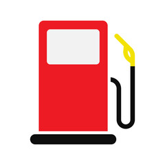 Fuel pump icon. Gas station icon design.