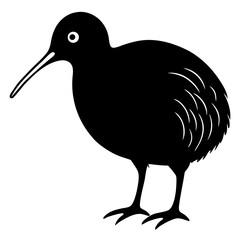 vector illustration of a cartoon bird