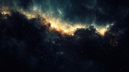 Fototapeta premium A highly detailed image of a meteor shower lighting up the night sky.