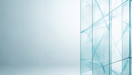 Fototapeta premium Modern Glass Office Interior Design