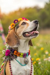 Hippy dog