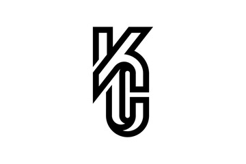 KC Monogram Logo Design