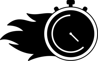 Fast Time Clock Icon