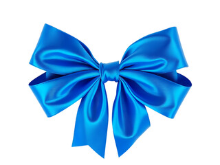 The Flawless Design, Lustrous Sheen, and Captivating Presence of this Mesmerizing Azure Bow Allure isolated on transparent background 