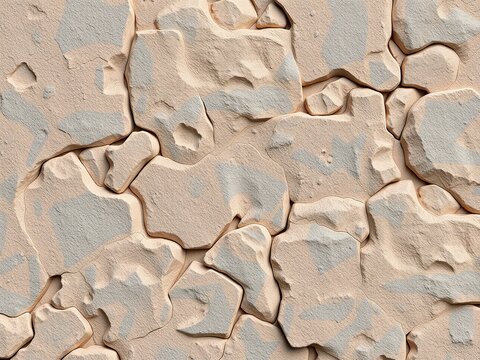 Tuff Stone Normal Map with High-Resolution and Accurate Details