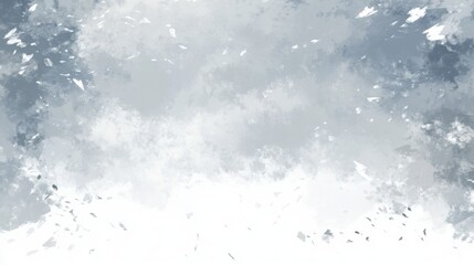 Abstract marble Christmas background with white, gray, and silver textures, featuring wave patterns, snow, and ice, ideal for winter-themed designs, flyers, posters, and creative projects.