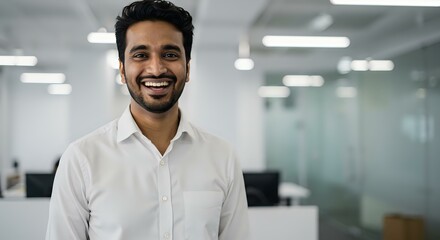 Fototapeta premium Smiling Professional in an Office