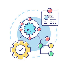 logic icon, logic vector illustration-simple illustration of logic, perfect for logic logos and icons