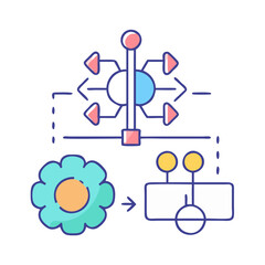 logic icon, logic vector illustration-simple illustration of logic, perfect for logic logos and icons