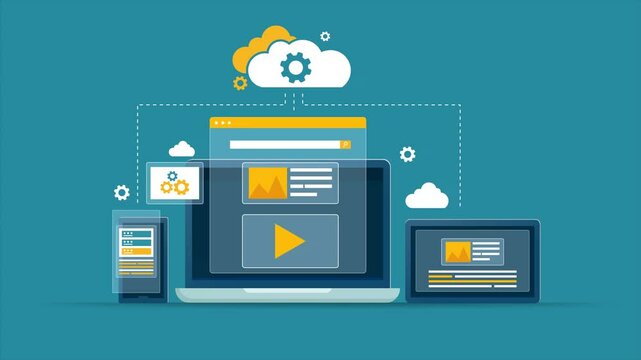 Multi-Device Access with Cloud Technology. Sharing files from cloud storage