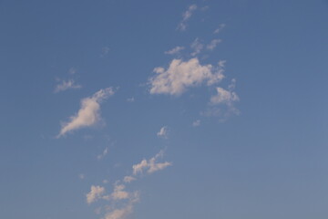 Clouds in the Blue Sky