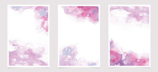 pink purple abstrack watercolor backgroud