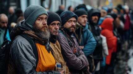 crowd of people in the street