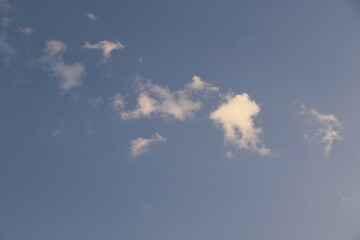 Clouds in the Blue Sky