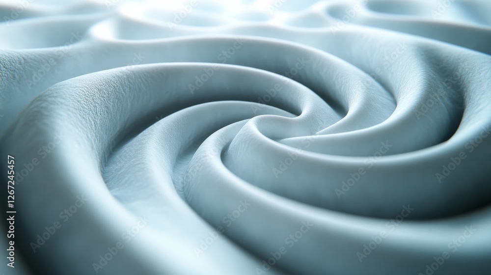 Poster abstract swirl pattern shows a smooth and flowing elegant texture