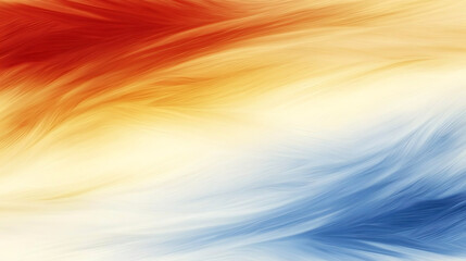 Abstract Color Swirl Blend of Red Yellow White and Blue Expressing Artistic Modernity