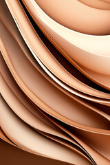 Dynamic abstract waves with a glossy texture, perfect for modern artistic and aesthetic compositions.