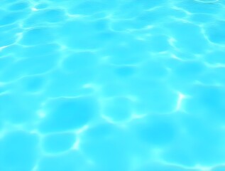 Obraz premium Seamless realistic water ripples or ocean waves tileable summer background texture. Sparkling crystal clear blue refreshing swimming pool, fountain, pond or lake pattern. Generative ai