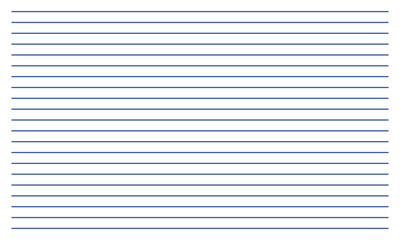 Fototapeta premium Grid paper. Abstract striped background with color horizontal lines. Geometric pattern for school, wallpaper, textures, notebook. Lined paper blank isolated on White&nbsp;background .