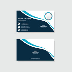 Creative and Clean Business Card Template.