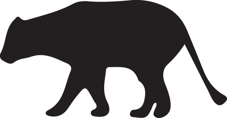 silhouette of a elephant