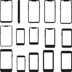 set of battery icons vector illustration