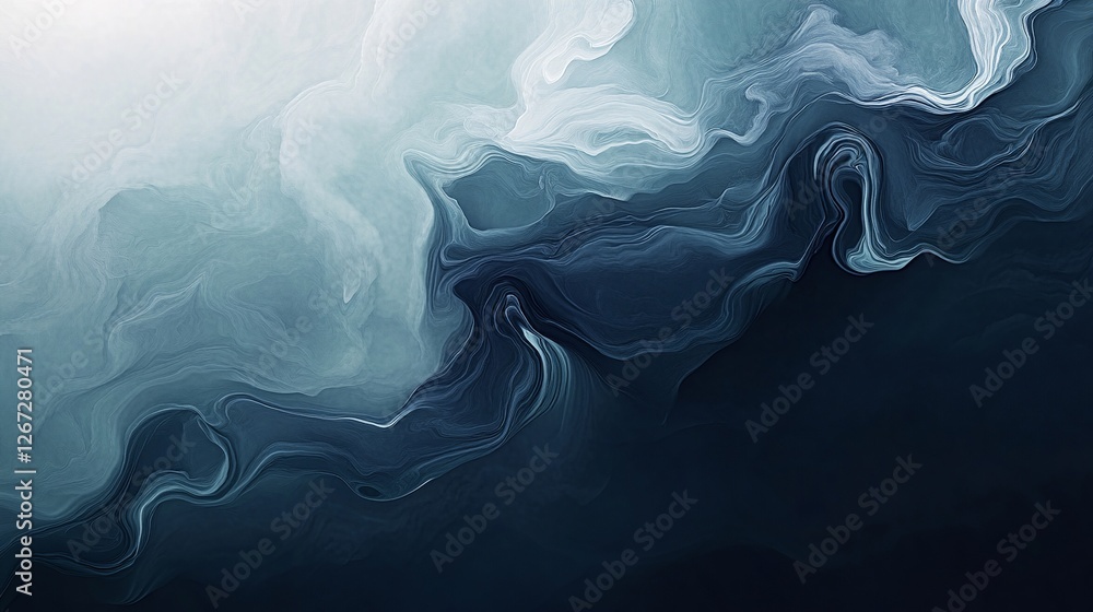 Poster Abstract gray background with soft gradient and subtle texture, Abstract, gray, background, soft, gradient, subtle