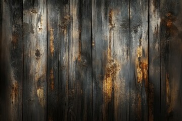 Charred wooden texture with natural patterns. Neural network AI generated