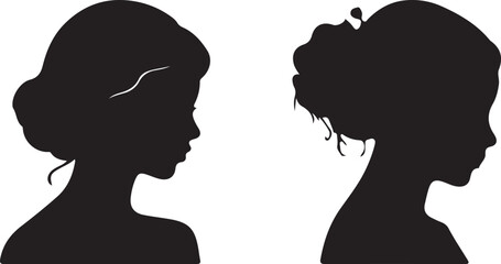 silhouette of a woman