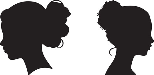 silhouette of a woman