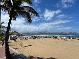 Las Canteras Beach in Las Palmas