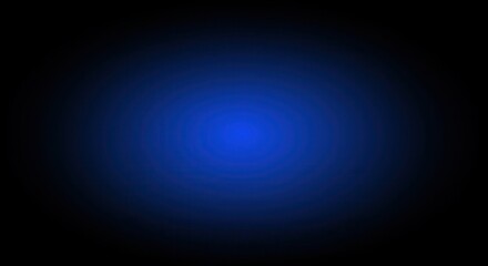 Abstract Dark Blue Gradient Background with Black Edges Smooth Transition