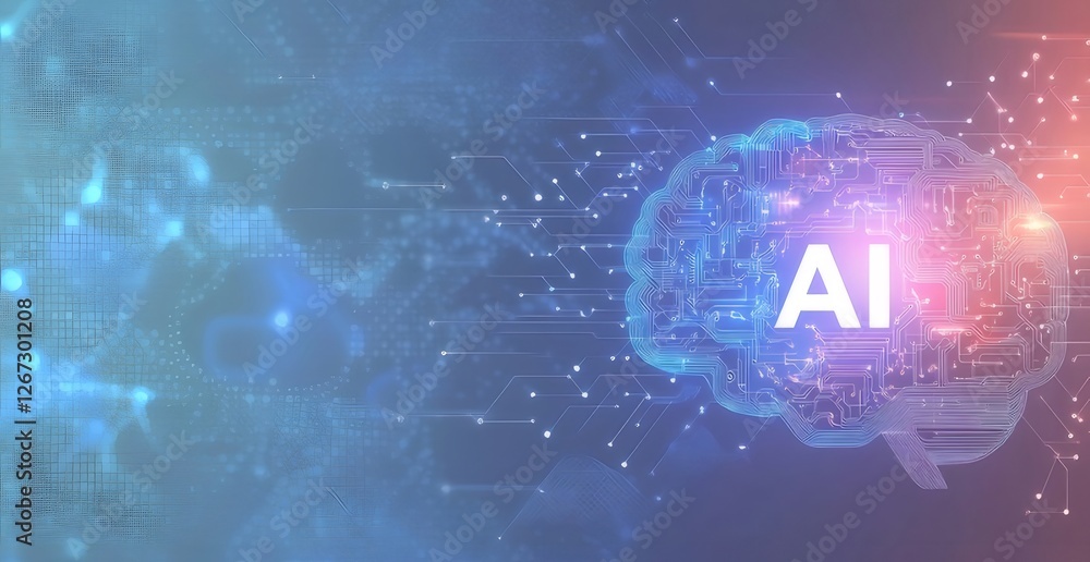 Poster ai brain circuitry global network data
