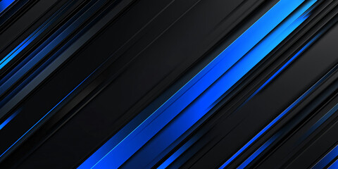 Obraz premium blue and black strips background