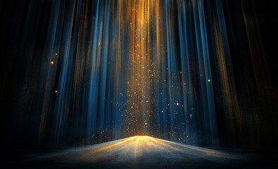 abstract background with spotlight