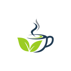 Organic Tea Leaf Logo