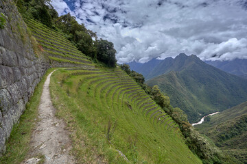 The breathtaking terraces and stone structures of Wiñay Huayna stand as a testament to Inca...