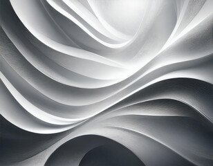 abstract white and grey background with dynamic lines