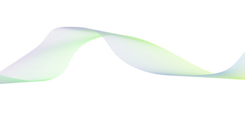 The modern digital abstract smooth frequency isolated element creative blend curve flow line technology modern white web banner vector beautiful waveform light music energy design.	
