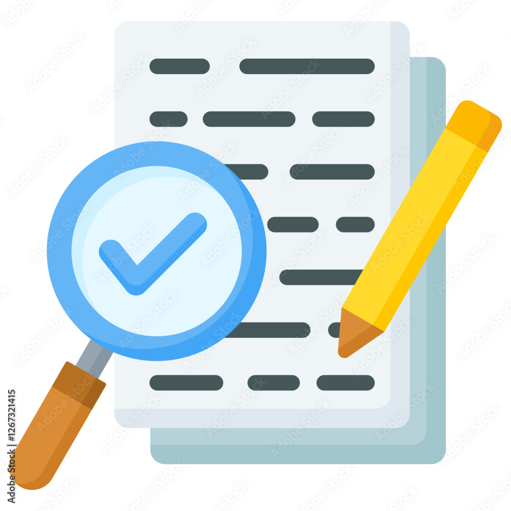 Poster revision documentation icon