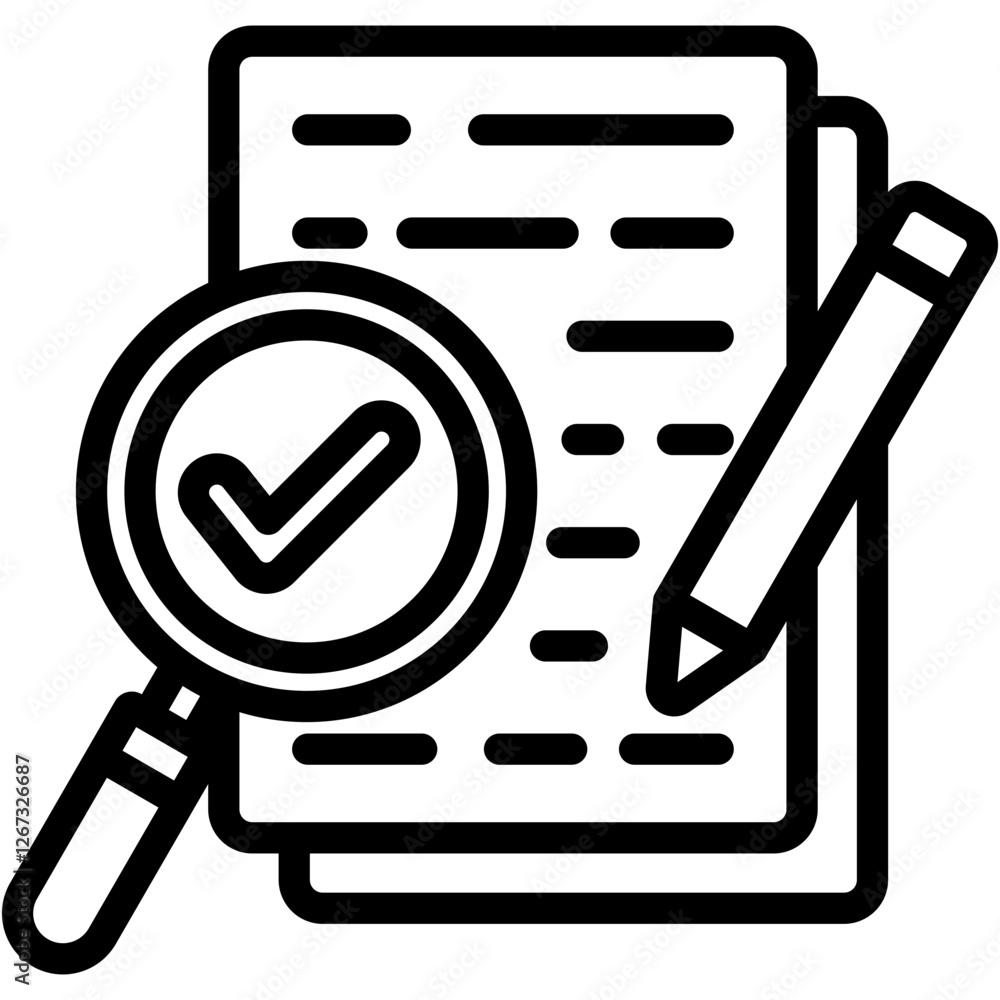 Poster revision documentation icon