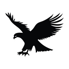 Black eagle icon