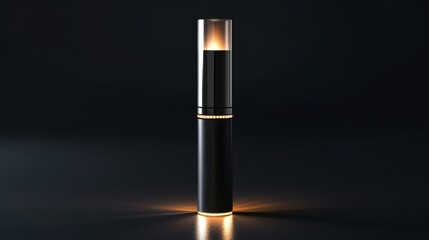 Obraz premium Illuminated Dark Lipstick Product