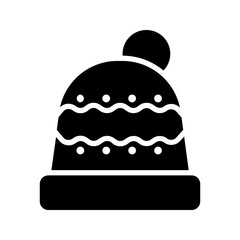 Winter hat icon color editable