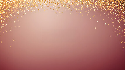  Artifical Intelligence generated bokeh abstract light background. Festive Background With