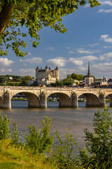 Fototapeta premium Chateau de Saumur (Saumur Castle), Pays de la Loire, France