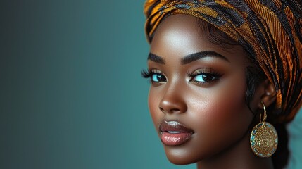 Portrait of a beautiful woman.